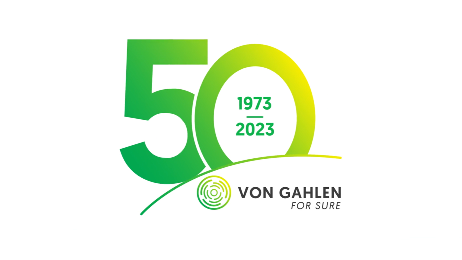 50 years Von Gahlen