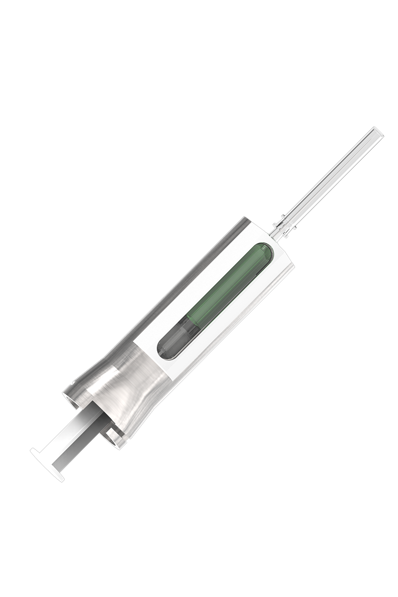 Tungsten syringe shields - screw lock