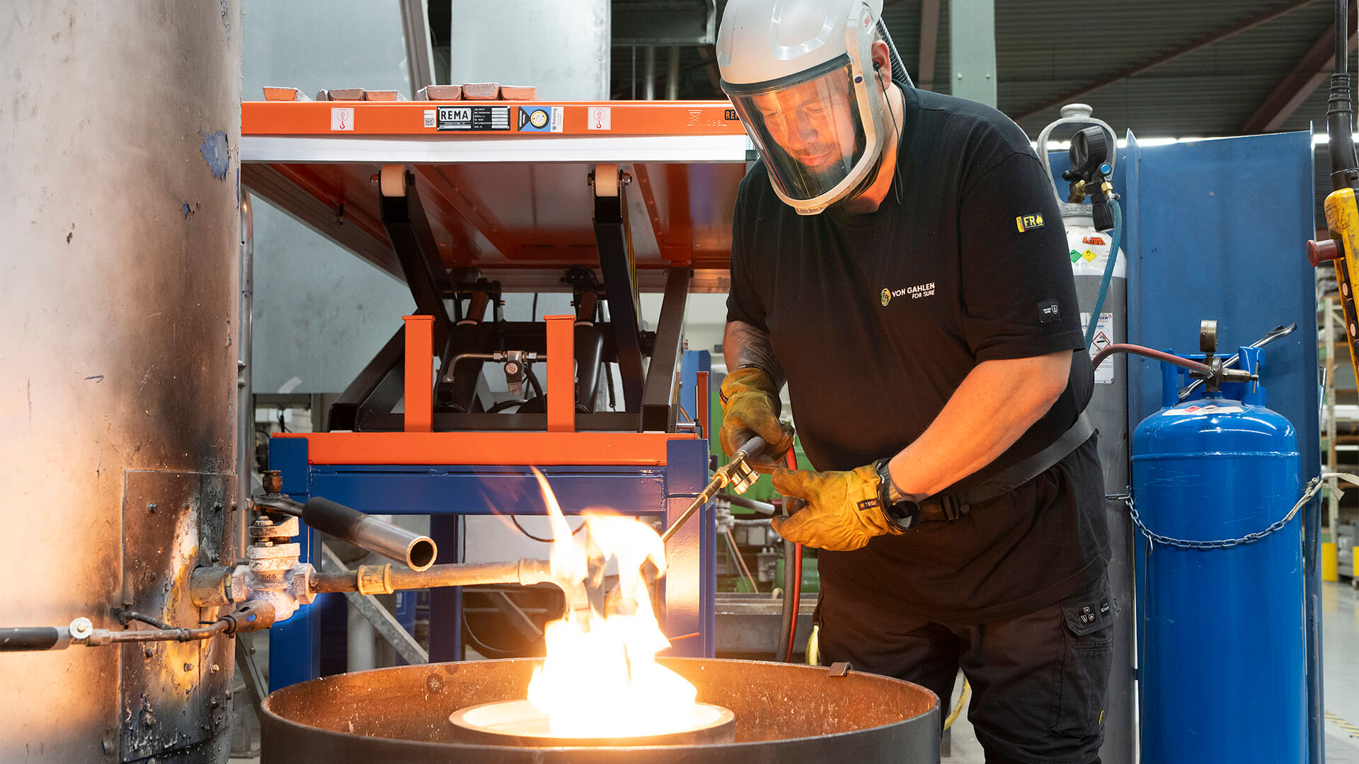 Von Gahlen has its own foundry