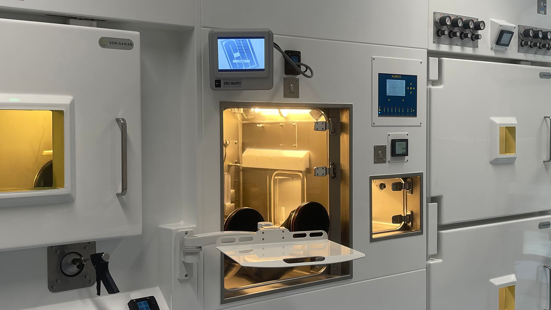 Fully Integrated Hot Cell Production Lines