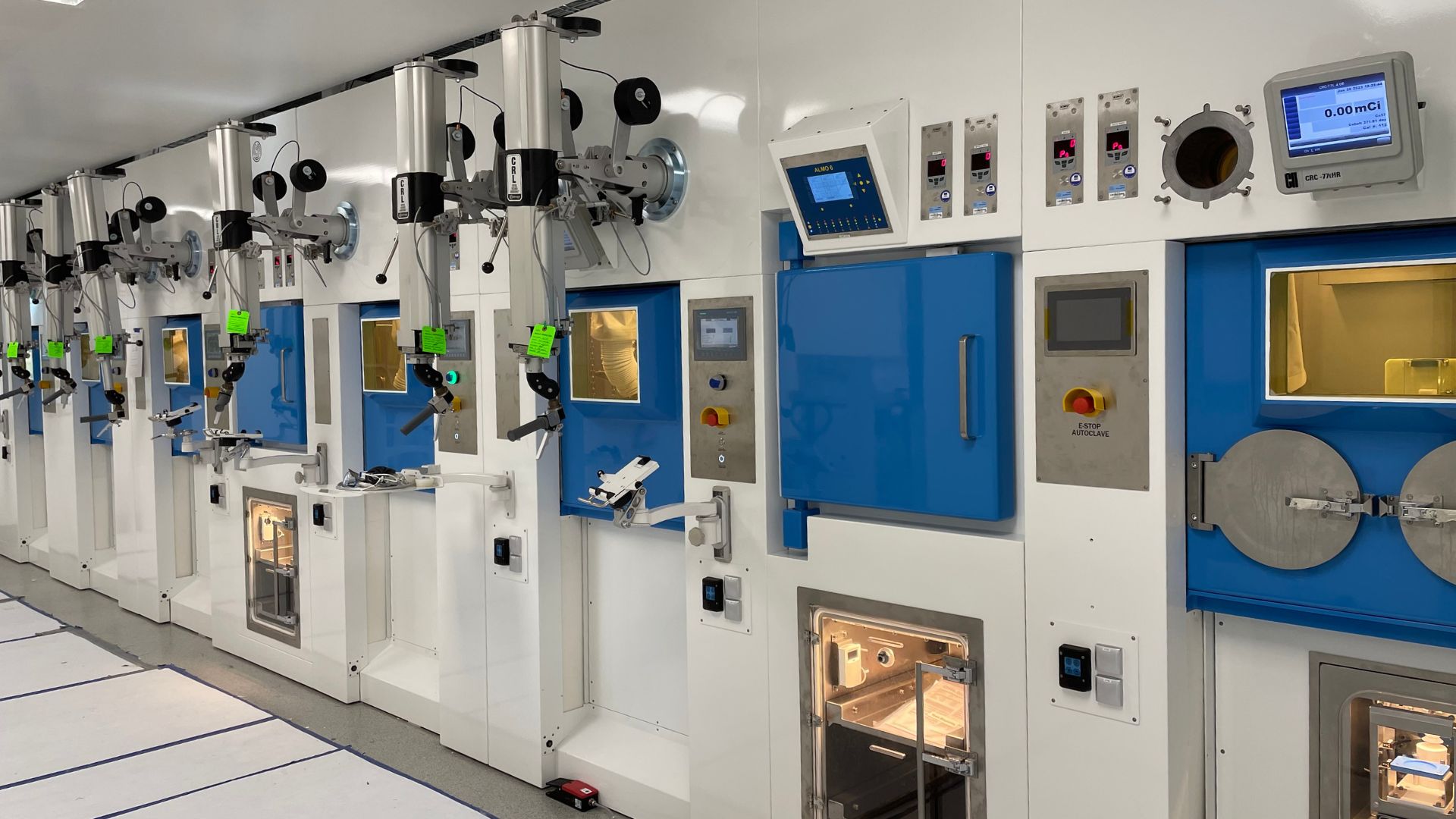 Hot Cell Lines for SHINE's Cassiopeia