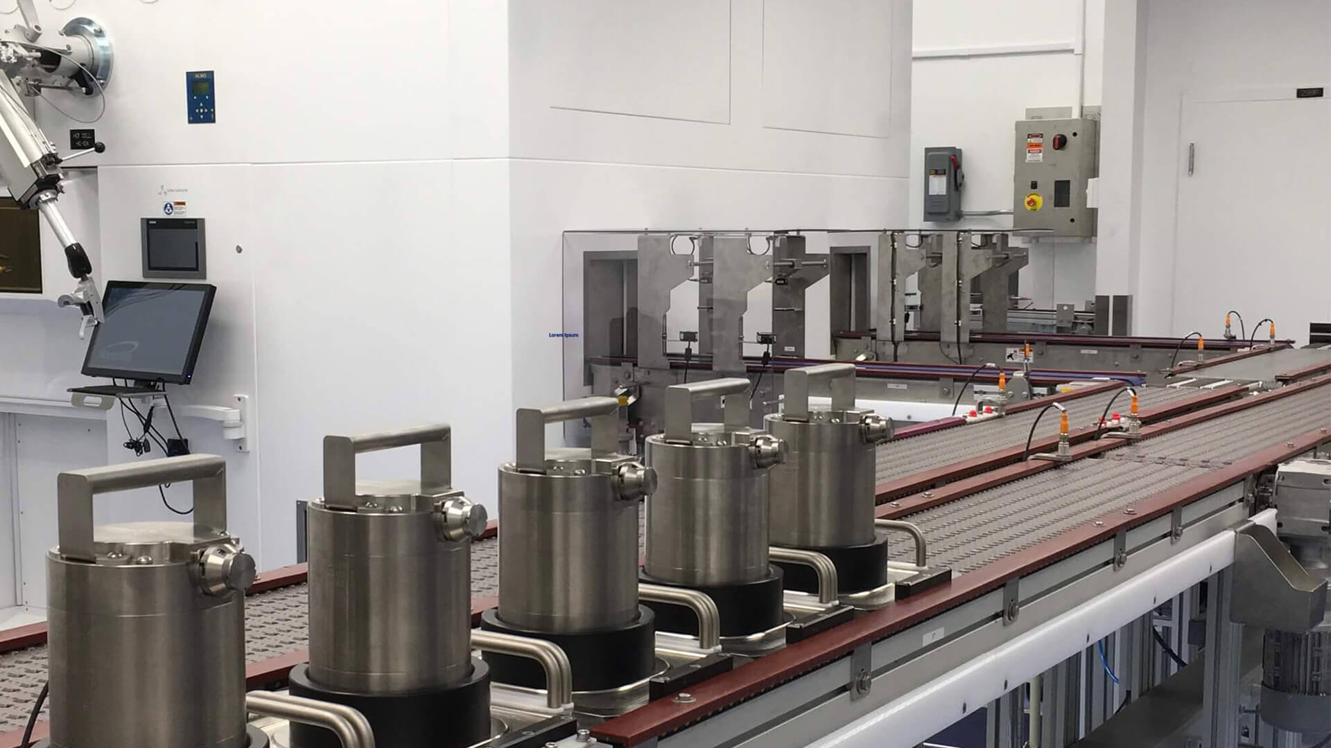 Lead containers with finishing Lead containers with finishing